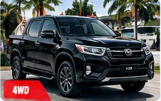 Black Toyota Hilux